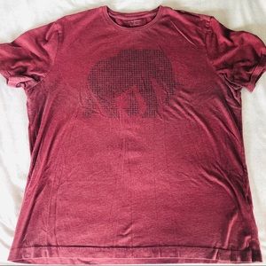 Banana Republic Men’s XL Red Elephant Graphic Tee